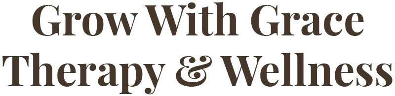 Grow With Grace Therapy & Wellness logo.